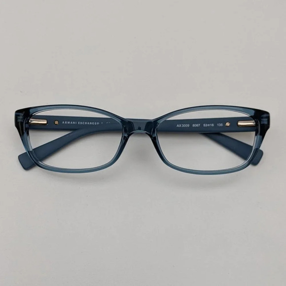 🕶️Armani Exchange AX3009 8067 Eyeglasses 53/16 135 /KAB156🕶️​ - Picture 1 of 9